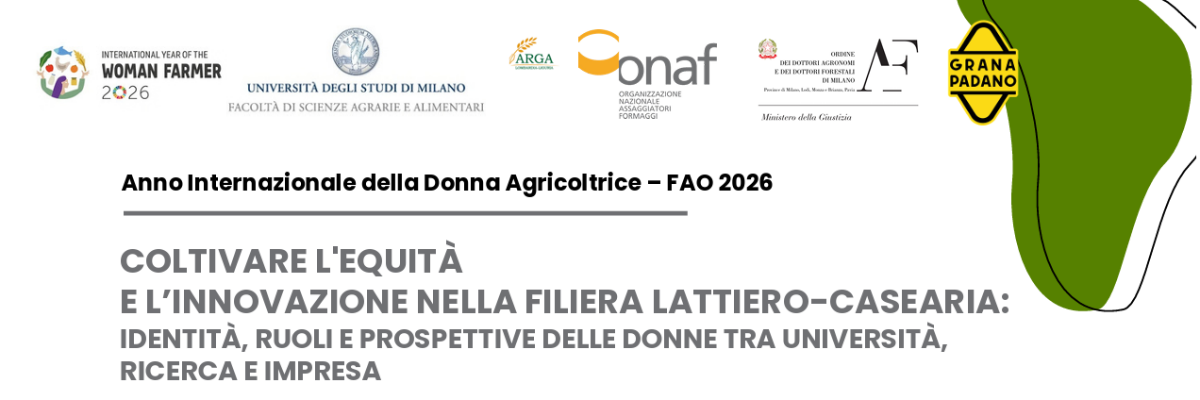 Coltivare l’equità e l’innovazione nella filiera lattiero-casearia: identità, ruoli e prospettive delle donne tra Università, ricerca e impresa
